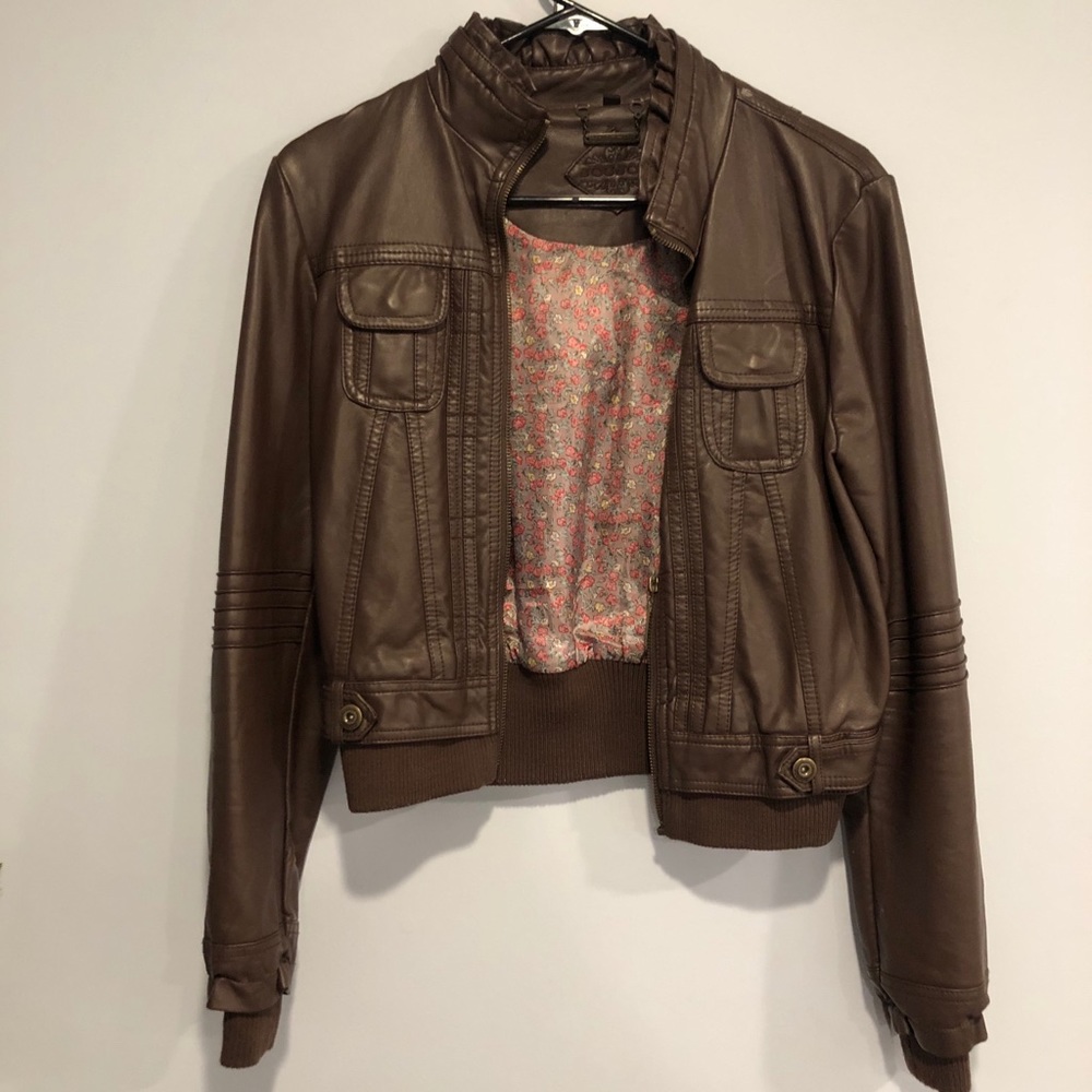 Leather jacket